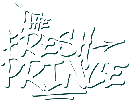 wei&szlig;es The Fresh Prince Logo