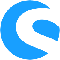 Shopware Logo: Ein stilisiertes blaues