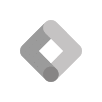 graues Google Tag Manager Logo