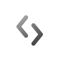 Borlabs cookie Logo in grau. Zwei stilistische Pfeile die voneinander weg zeigen.