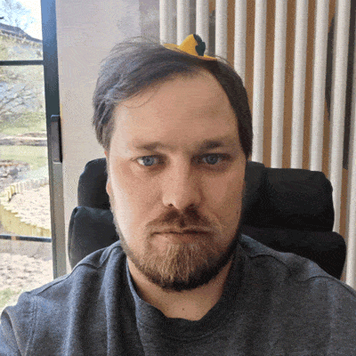 animiertes GIF von lächelndem Felix Schwarze